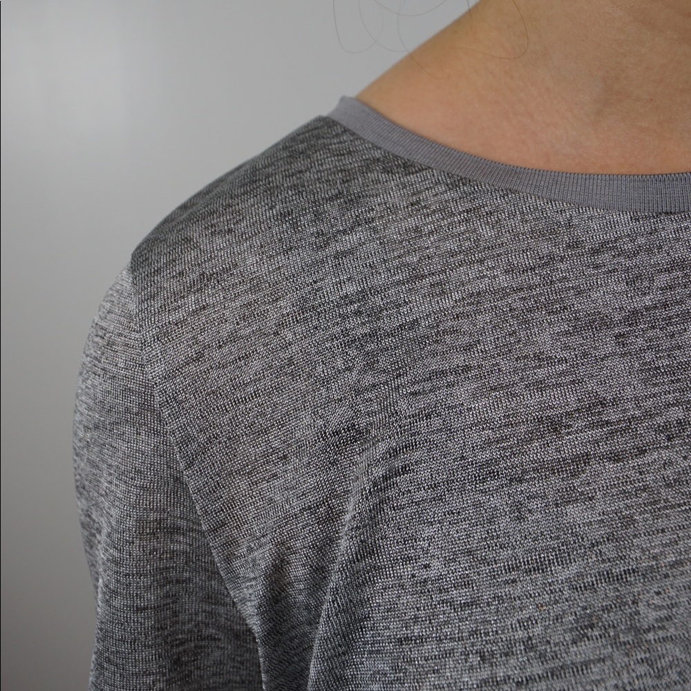 Silver Flowy Tee - Picture 4 of 6